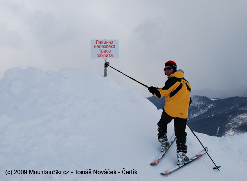 Ukrajinská avalanche area