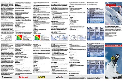 Back side of Freeride Map – for illustration