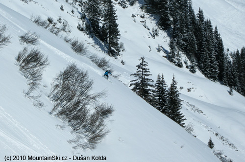 Nice line with bad access – Čertík Bertík