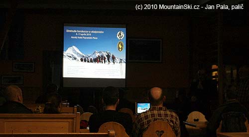Zahájení horolezeckého a skialpinistického setkání