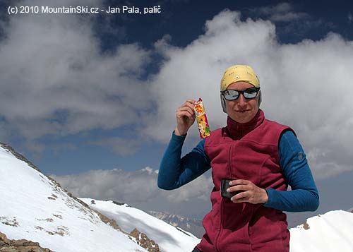 This Musli bar travelled from Czech Republic to Kamchatka, then to Moscow, from Moscow to Teheran and finally near Alam Kooh