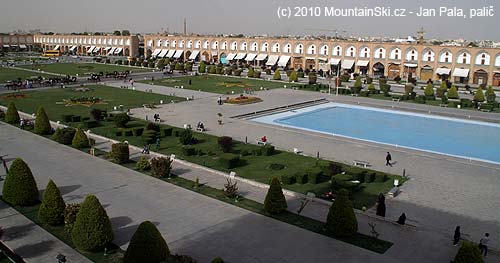 Náměstí v Esfahanu