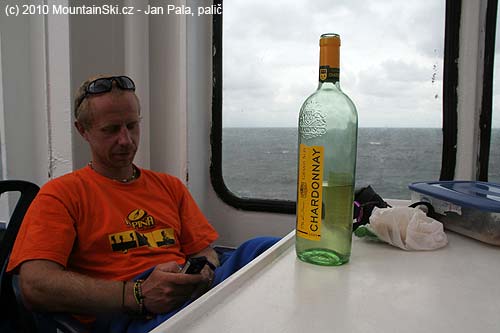Na trajektu je chvíle dlouhá, Chardonnay se hodí vždy