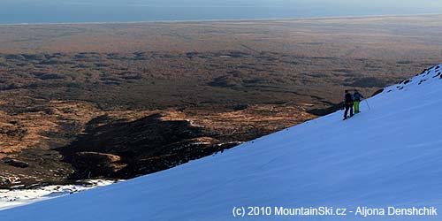 There is teoretically summer below, here is a lot of snow