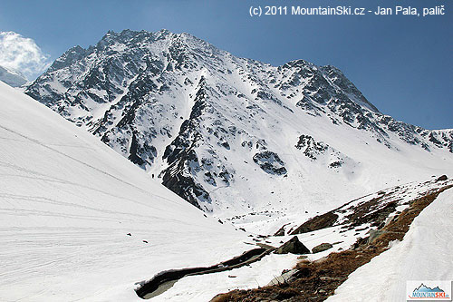 Vrchol 3391 m, swiss topo neudává jeho název