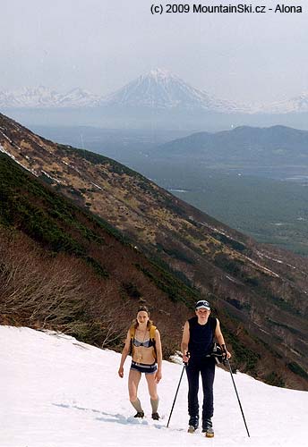 Spring climb near Termalnyj