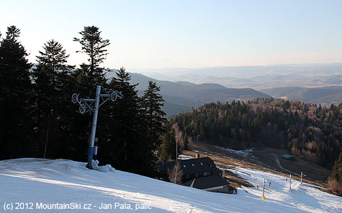 Tam někde v oparu jsou Vysoké Tatry