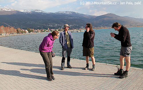 Cestou z Pelisteru jsme se stavili ve městě Ohrid patřícímu do dědictví UNESCO, mě se tam líbilo, ale této skupině ne
