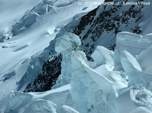 Jedna ze zastávek vlaku – Eismeer