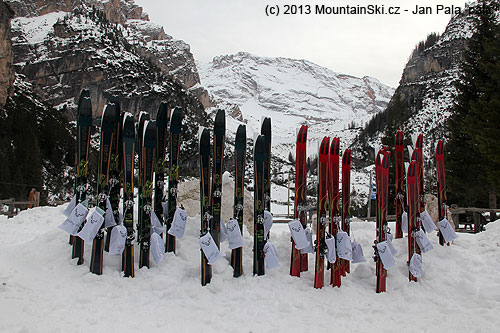  Excellent Dynafit Press Event in Italian Dolomites in  January 2013