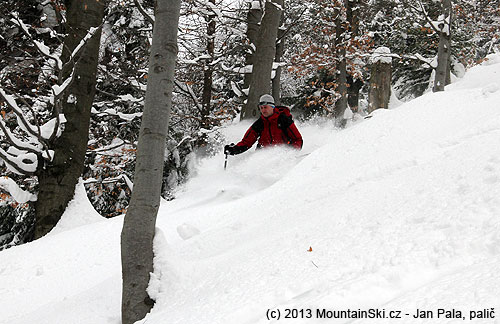 Bruder in the powder snow