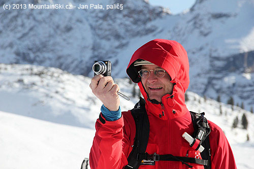 Mountain guide Franz Perchtold as a photographer