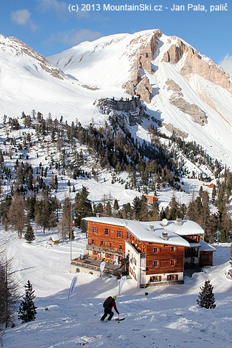 The final part to Rifugio Fanes