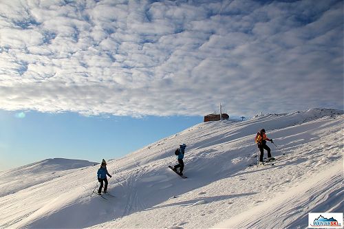 Downhill from Bjelasnica