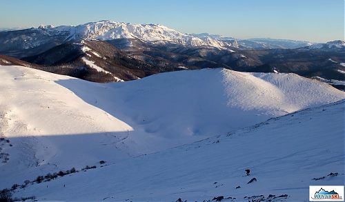 Mountains Treskavica on the background