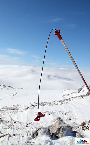 Sonda G3 nad pohořím Jahorina