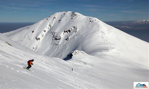 Downhill from Titov vrv