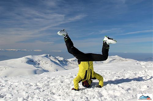 On the summit of Titov vrv