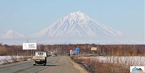 Ski Korjaksky - altitude 3456 meters