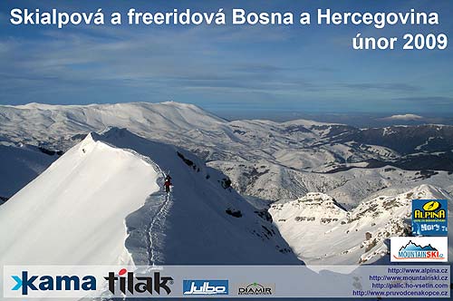 Úvodní stránka promítání o KAMA SNOW CAMP 2009 Bosna a Hercegovina