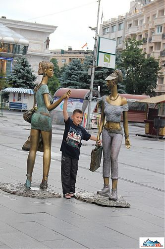 Skopje - město s nejvyšší hustotou soch na světě