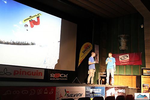 Martin Černík představuje film o s vém životě se snowboardem