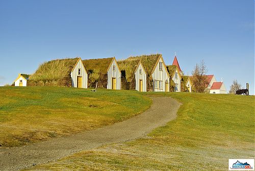 Glaumbaer – jedna z nejzachovalejších tradičních islandských farem