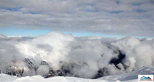 Takto si umí hrát mraky nad dolinou Gastein