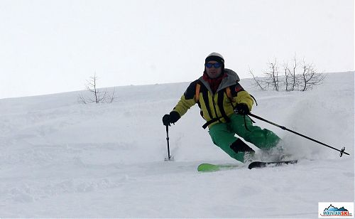 Skier: palič, lokalita: Livigno
