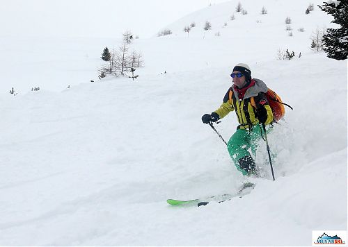 Skier: palič, lokalita: Livigno