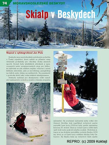 Skialp v Beskydech page 74