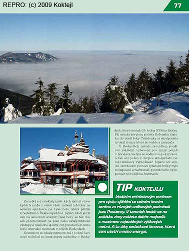 Skialp v Beskydech page 77