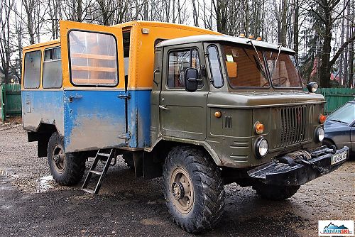 Gruzavik - náš autobus na Dragobrat