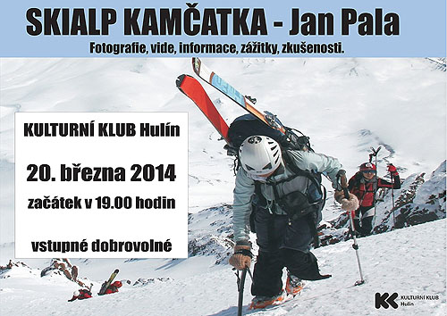 Pozvánka na promítání Skialp Kamčatka - Jan Pala