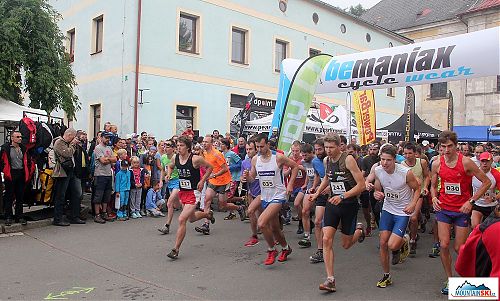 Start 21. běhu Teplickými skalami - La Sportiva cross