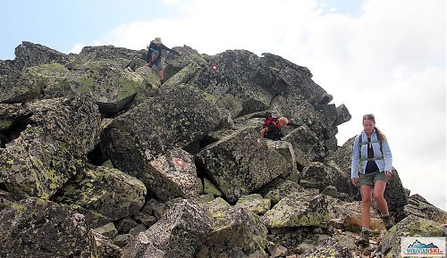 Typický úsek Rocky Trail v Pelisteru, na výstup je to jednodušší, a proto byl zvolen sestup