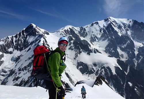 Fantastické alpské scenérie během Haute Route