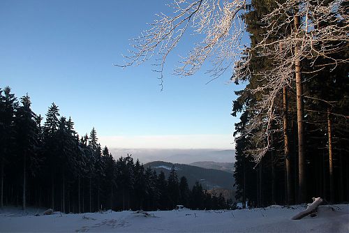 Inverze se vaří také nad Moravou