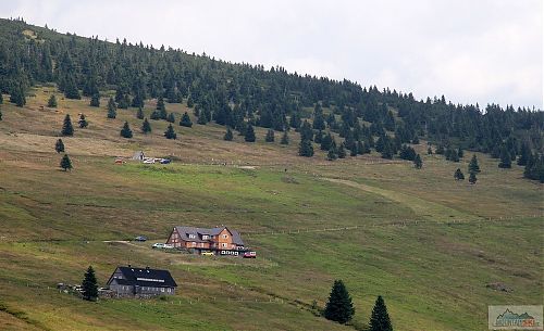 Výhled na Klínovky od Klášterky