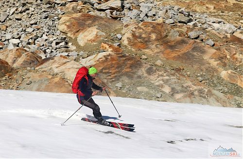 Na ledovci s novými K2 Wayback 80 v délce 177 cm