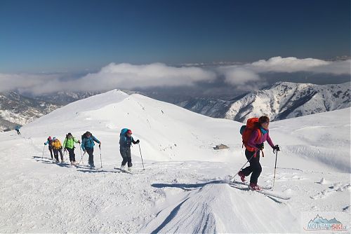 Po hřebenu nad Golemo ezero na vrchol Veternica (2420 m)