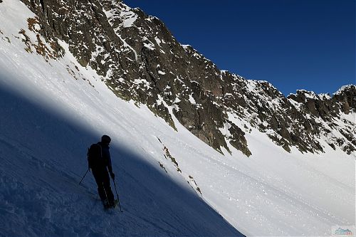 Hra slunce a stínu v prosnicových Vysokých Tatrách