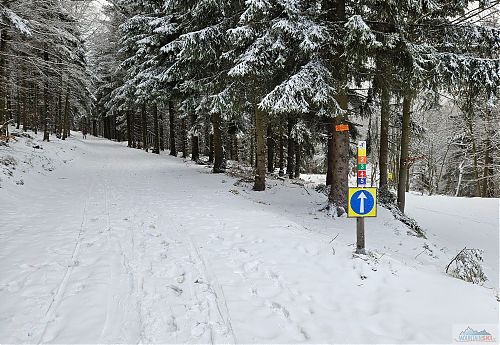 Běžkařské, pardon pěší, okruhy na Pustevnách